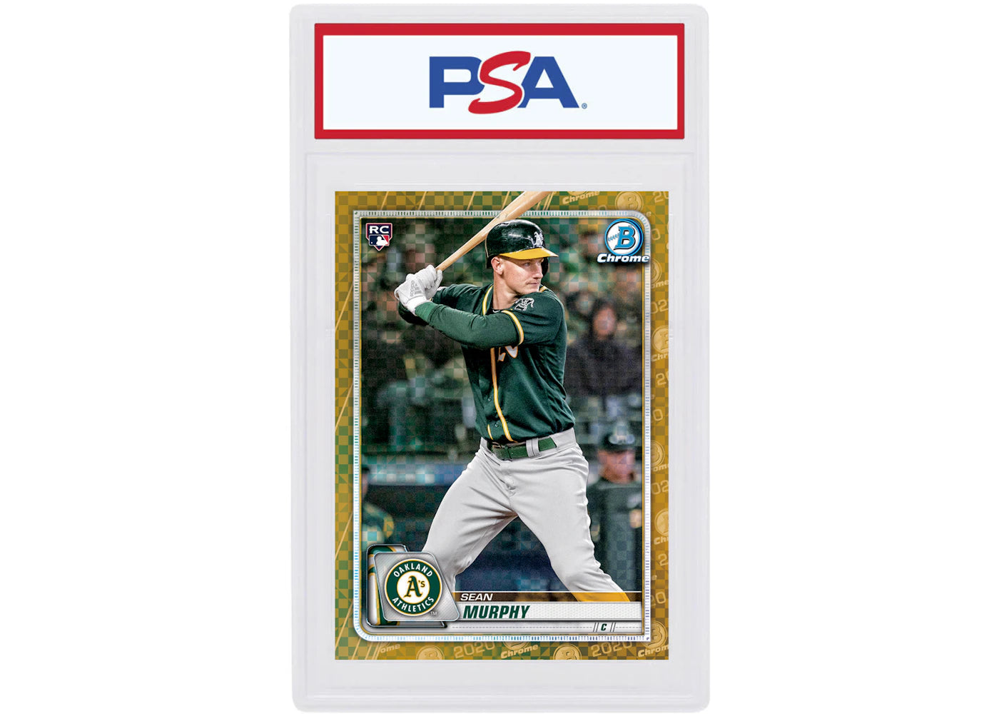 Sean Murphy 2020 Bowman Chrome X Rookie Gold X-Fractor /3 #87