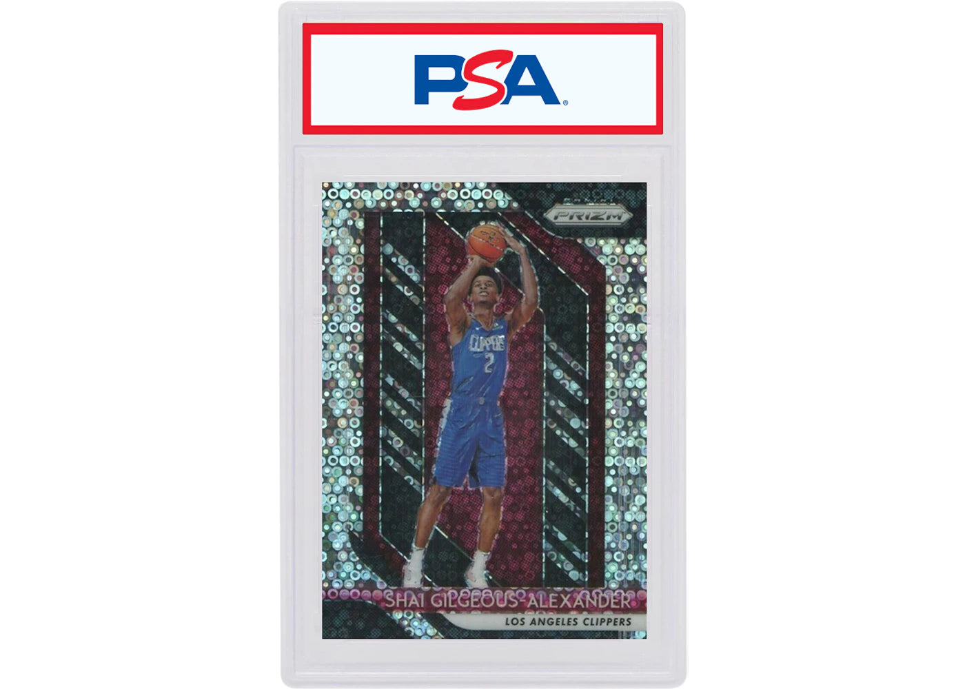 Shai Gilgeous-Alexander 2018 Panini Prizm Rookie Fast Break #184 (PSA or BGS Graded)