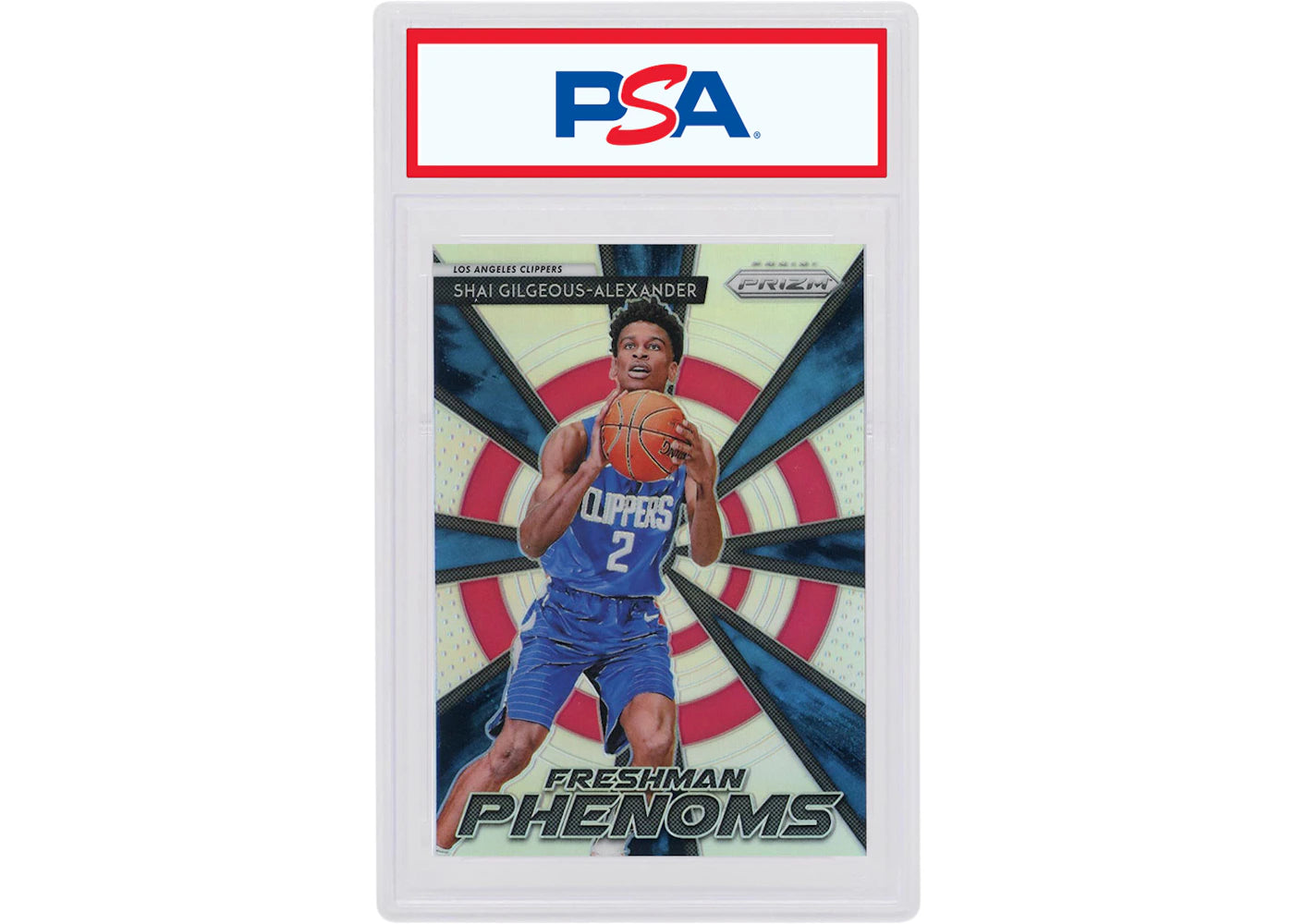 Shai Gilgeous-Alexander 2018 Panini Prizm Rookie Freshman Phenoms Silver #15 (PSA or BGS Graded)