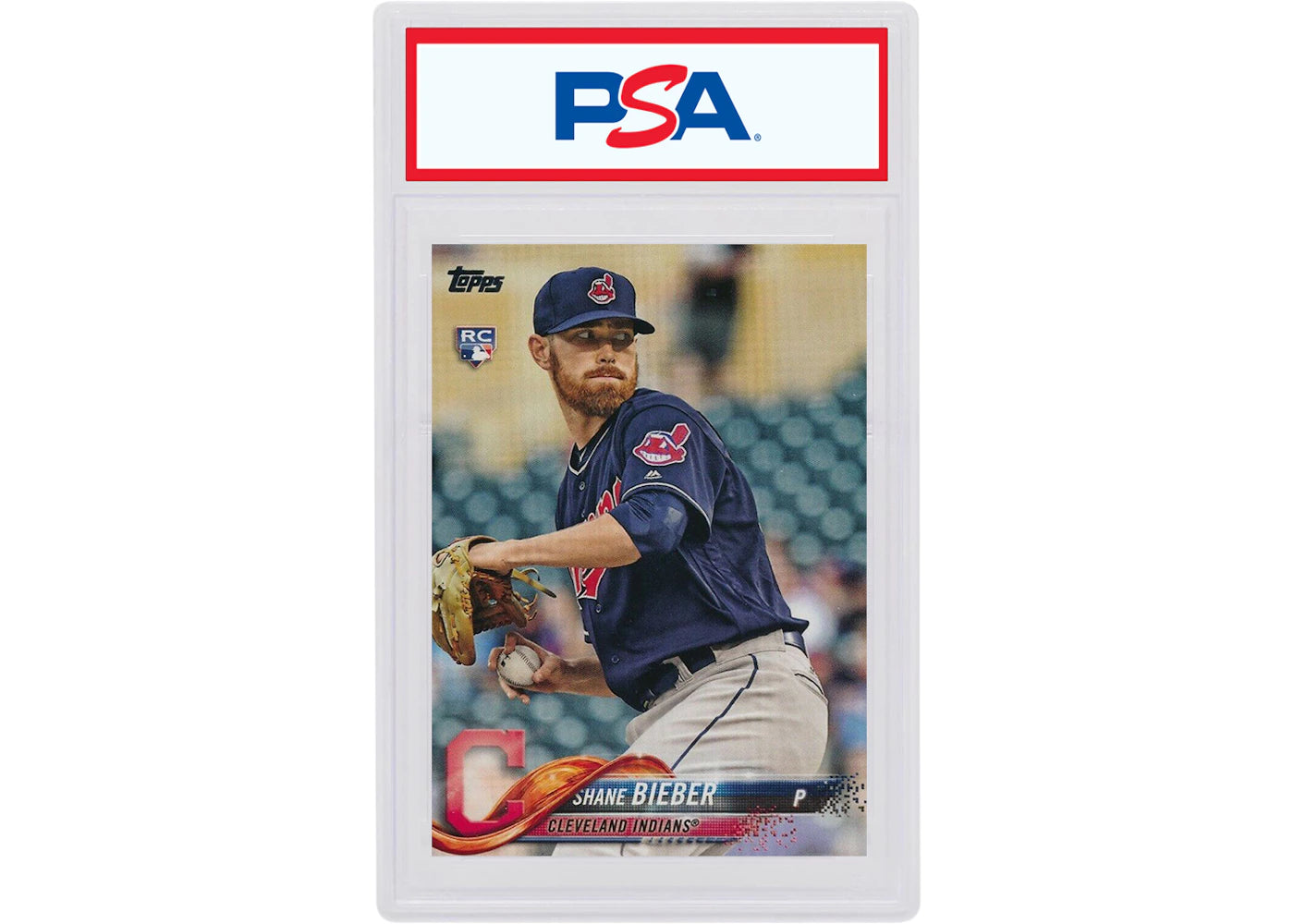 Shane Bieber 2018 Topps Update Rookie #US198 (PSA or BGS Graded)