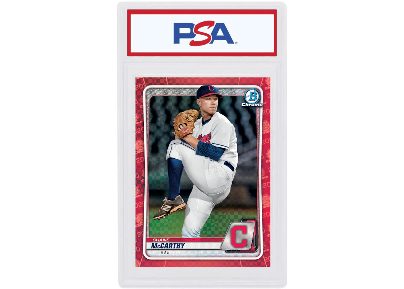 Shane Mccarthy 2020 Bowman Chrome X Red X-Fractor 1/1 #BCP-179