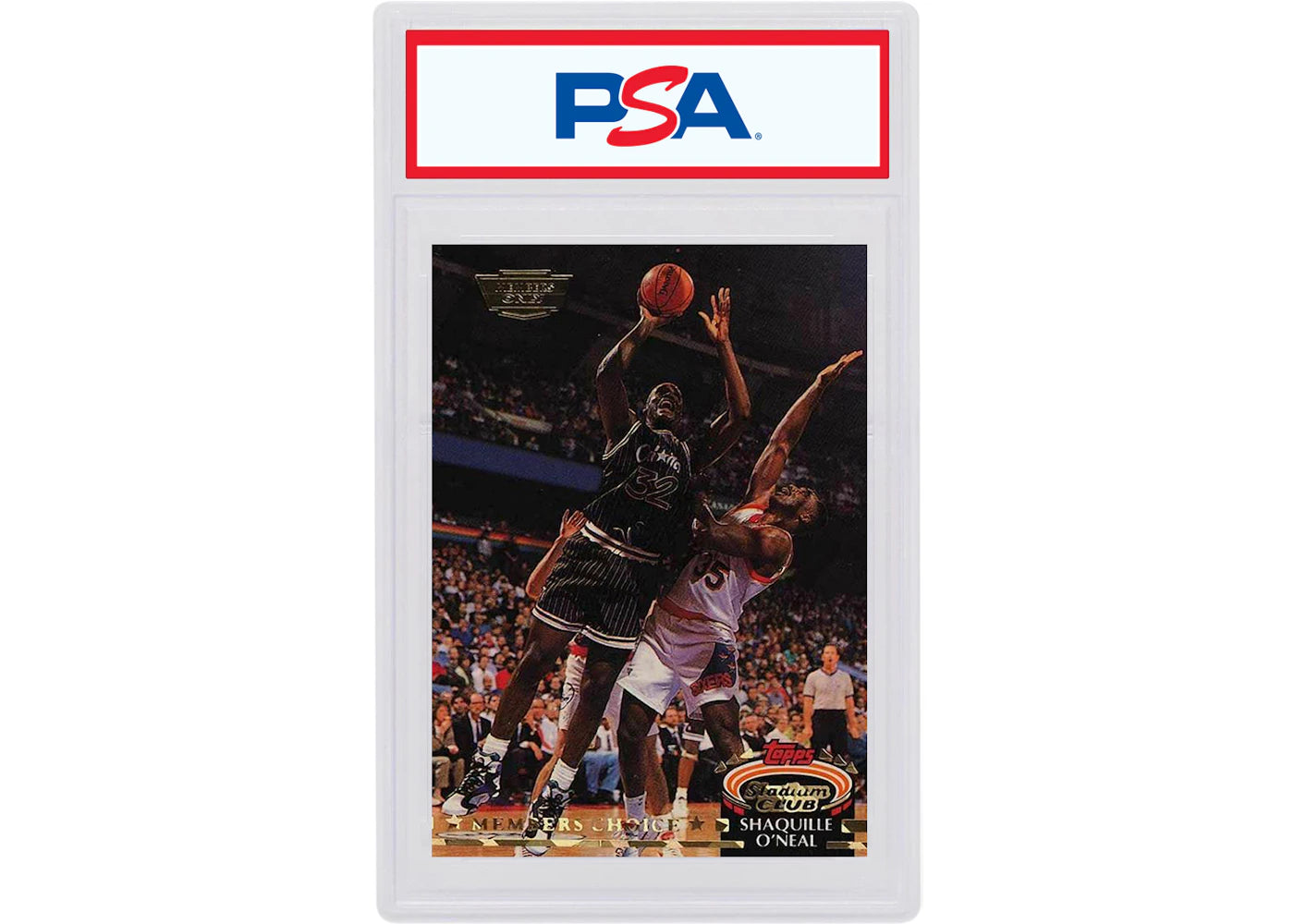 Shaquille ONeal 1992 Topps Stadium Club Rookie Members Only 201 (PSA or BGS Graded)
