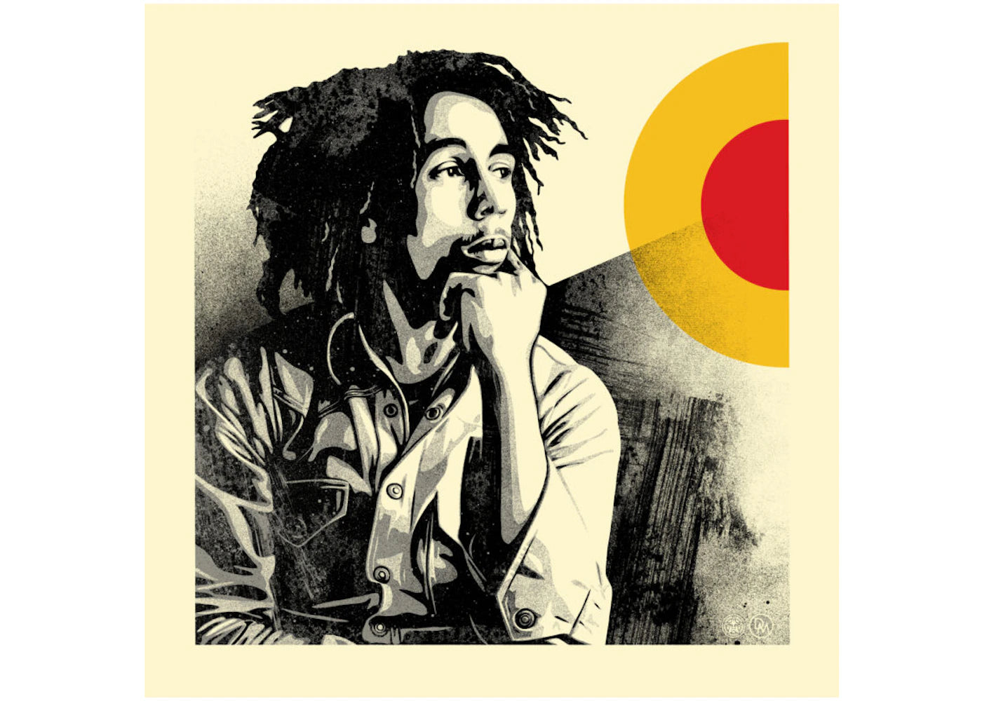 Shepard Fairey Bob Marley Sun Is Shining Print (Signed, Edition of 500)