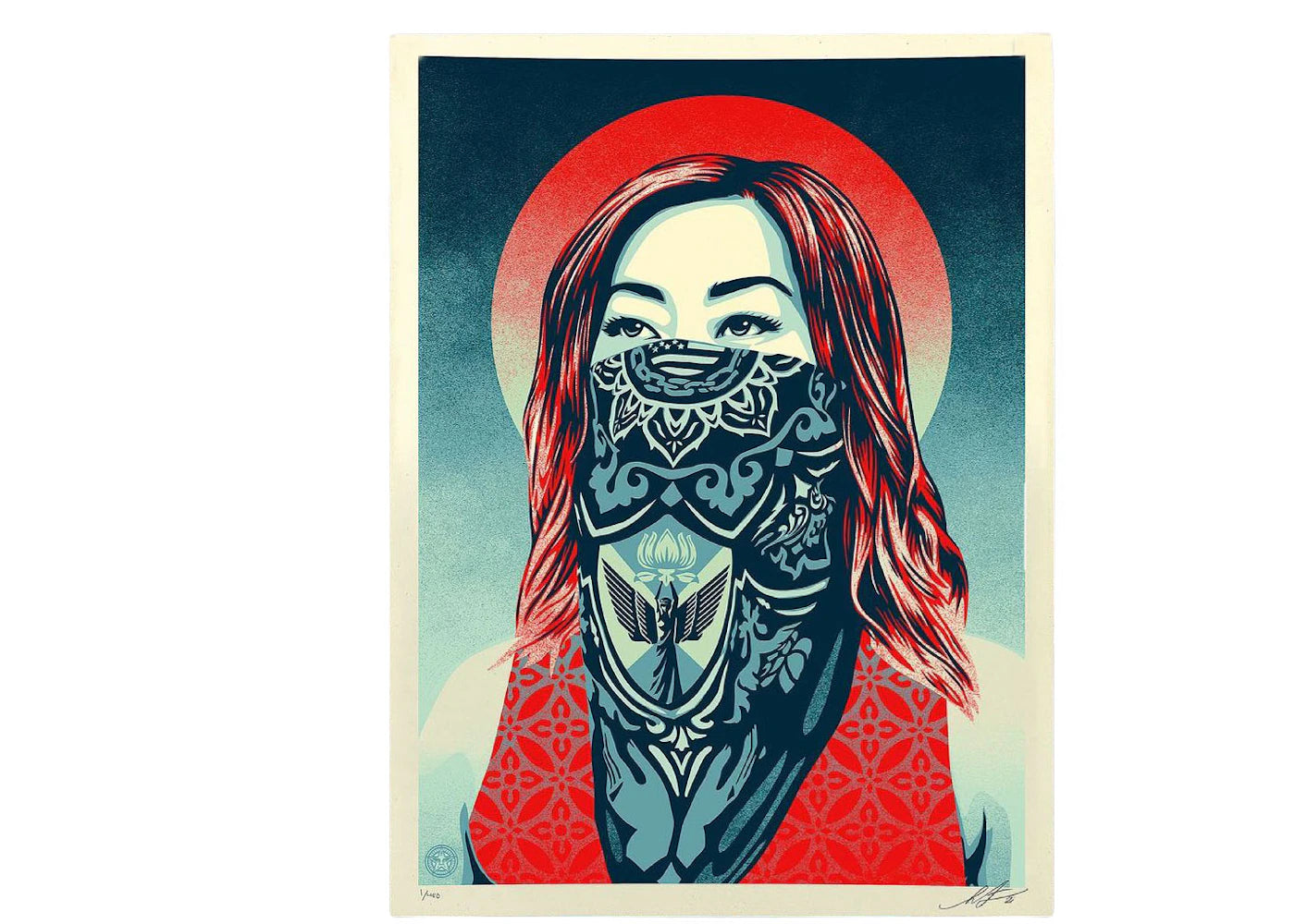 Shepard Fairey Just Angels Rising (Signed, Edition of 450)