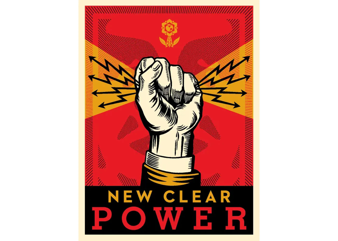 Shepard Fairey New Clear Power Print (Signed, Edition of 350)
