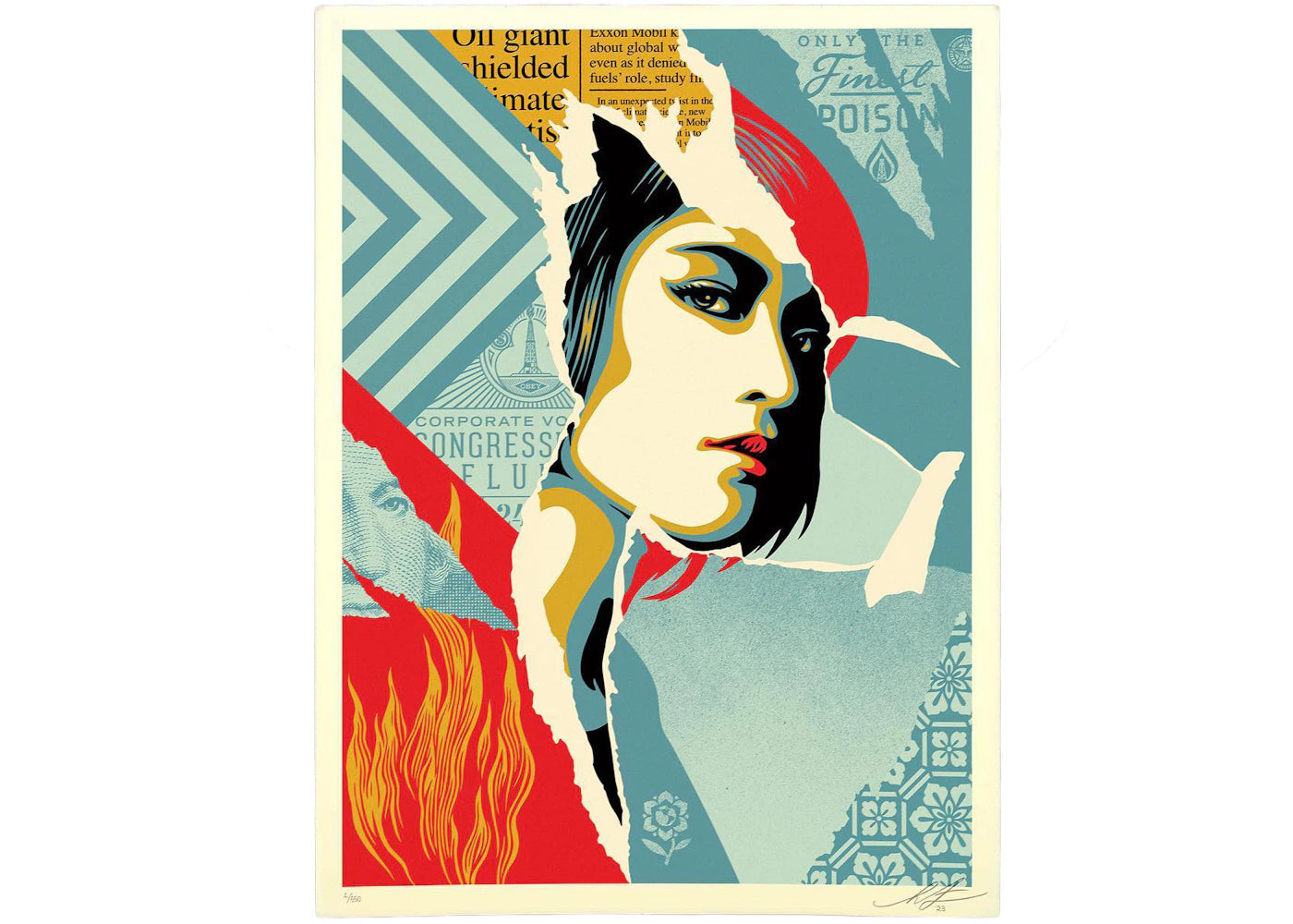 Shepard Fairey Only the Finest Poison Print (Signed, Edition of 550)
