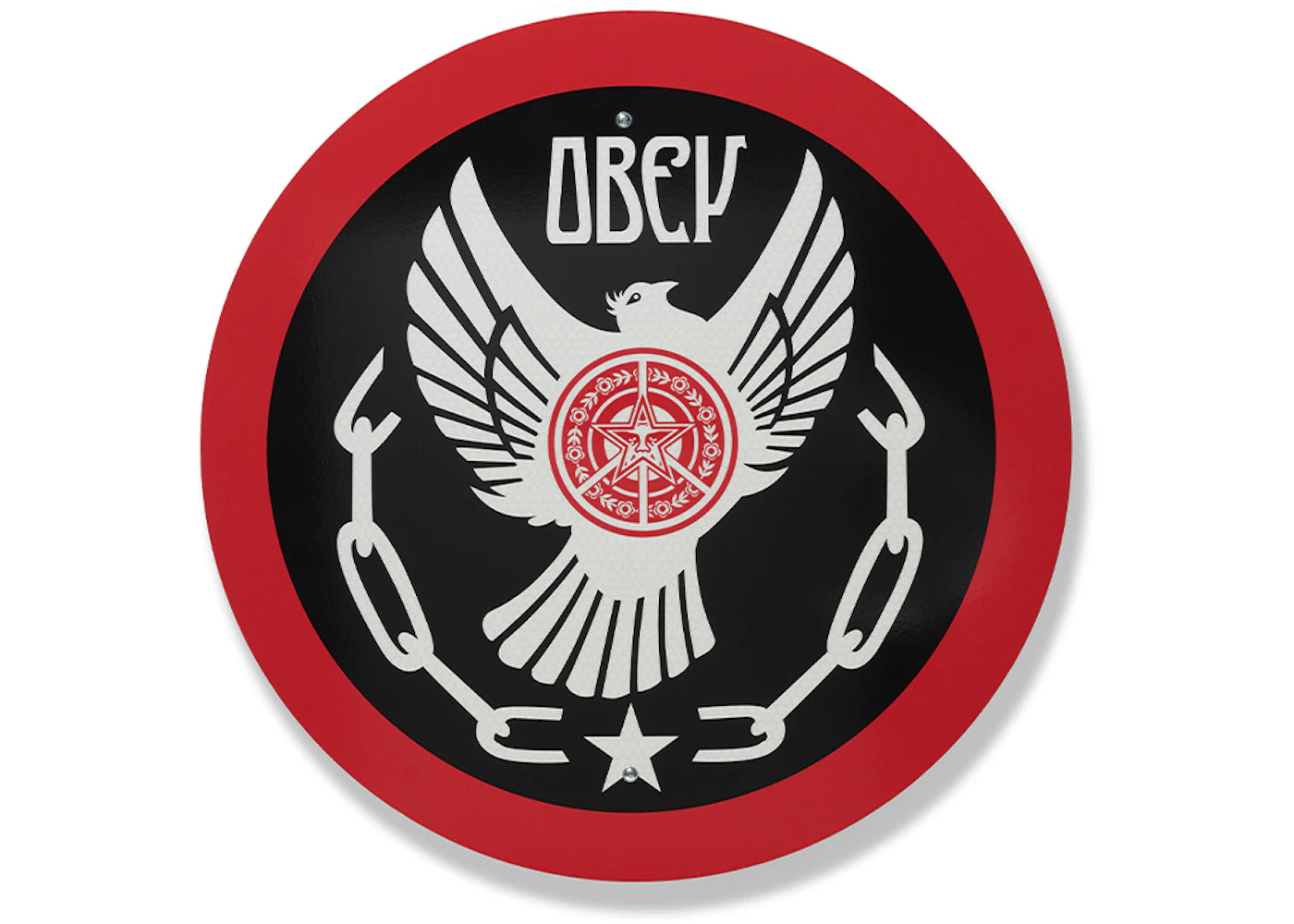 Shepard Fairey Peace & Freedom Dove Metal Street Sign (Signed COA, Edi ...