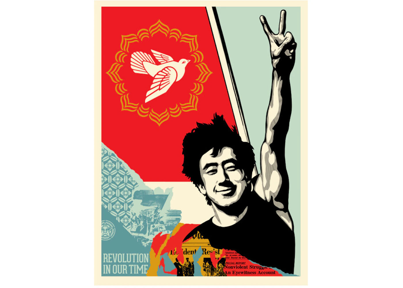Shepard Fairey Revolution In Our Time Print (Signed, Edition of 500)