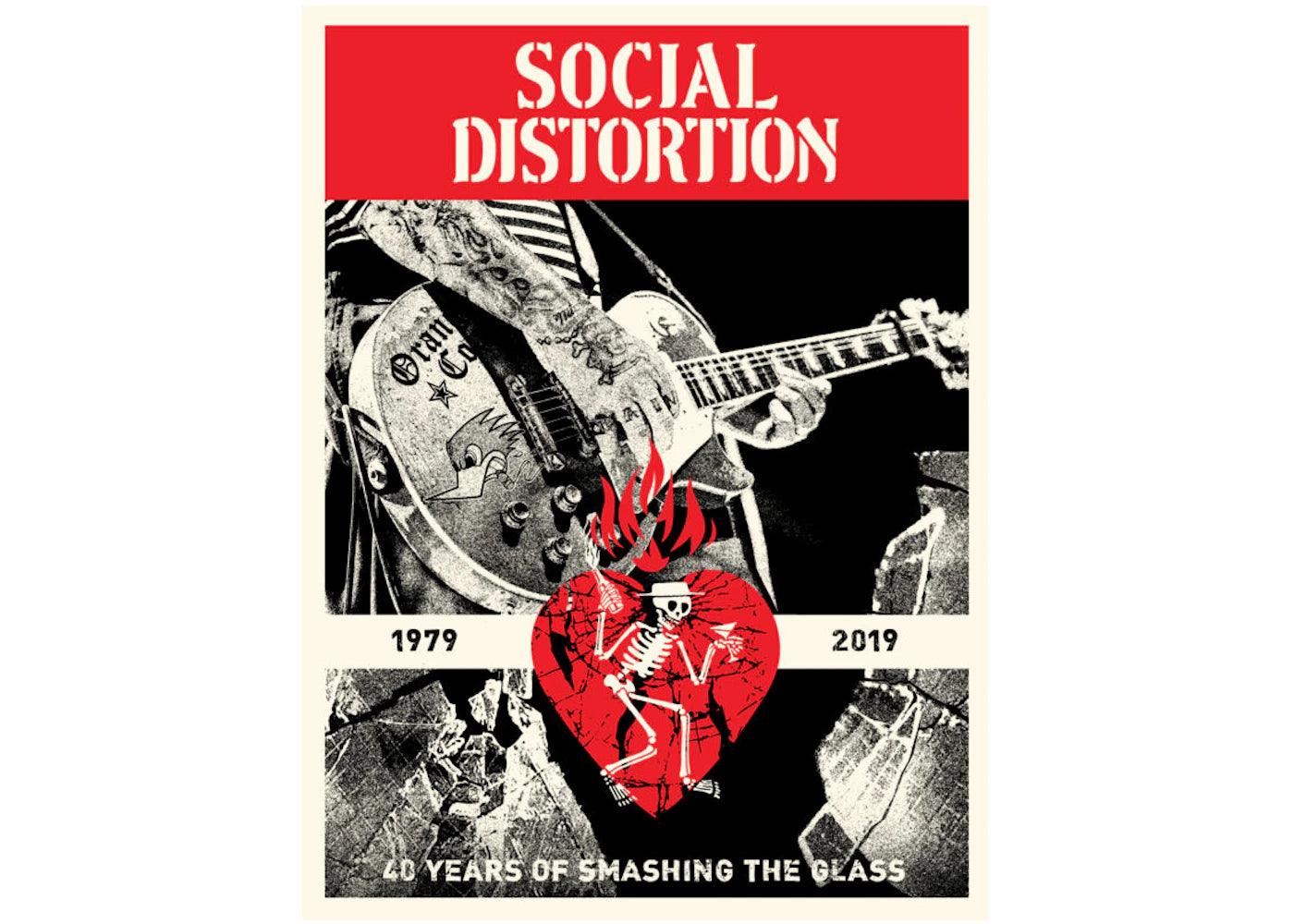 Shepard Fairey Social Distortion Print (Signed, Edition of 600)