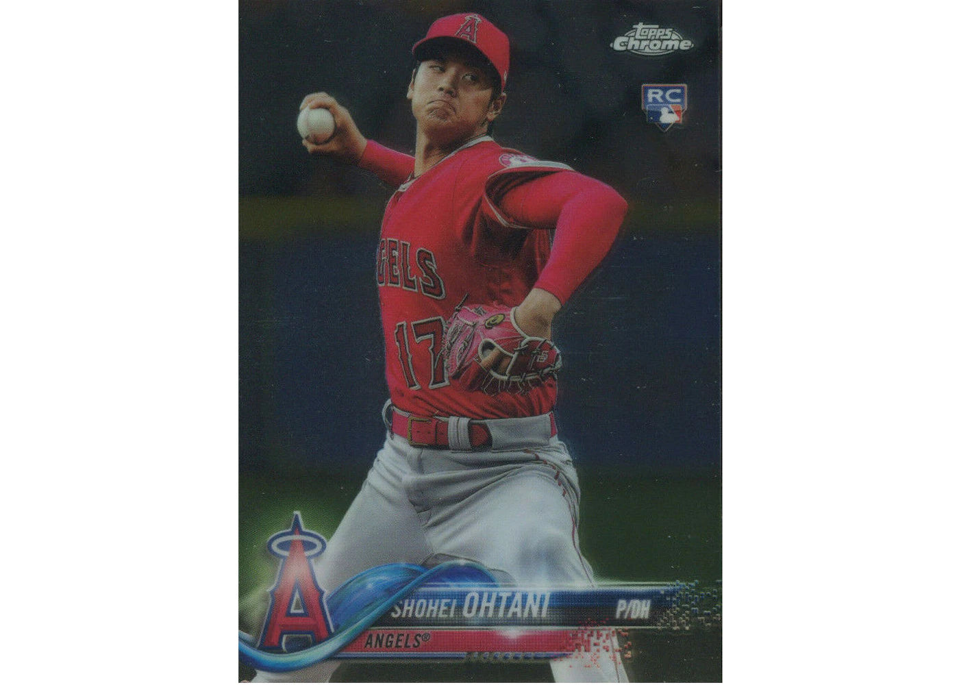 Shohei Ohtani 2018 Topps Chrome Update Rookie #HMT1 (Ungraded)