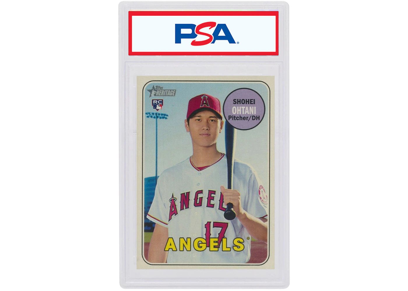 Shohei Ohtani 2018 Topps Heritage Rookie #600 (PSA or BGS Graded)
