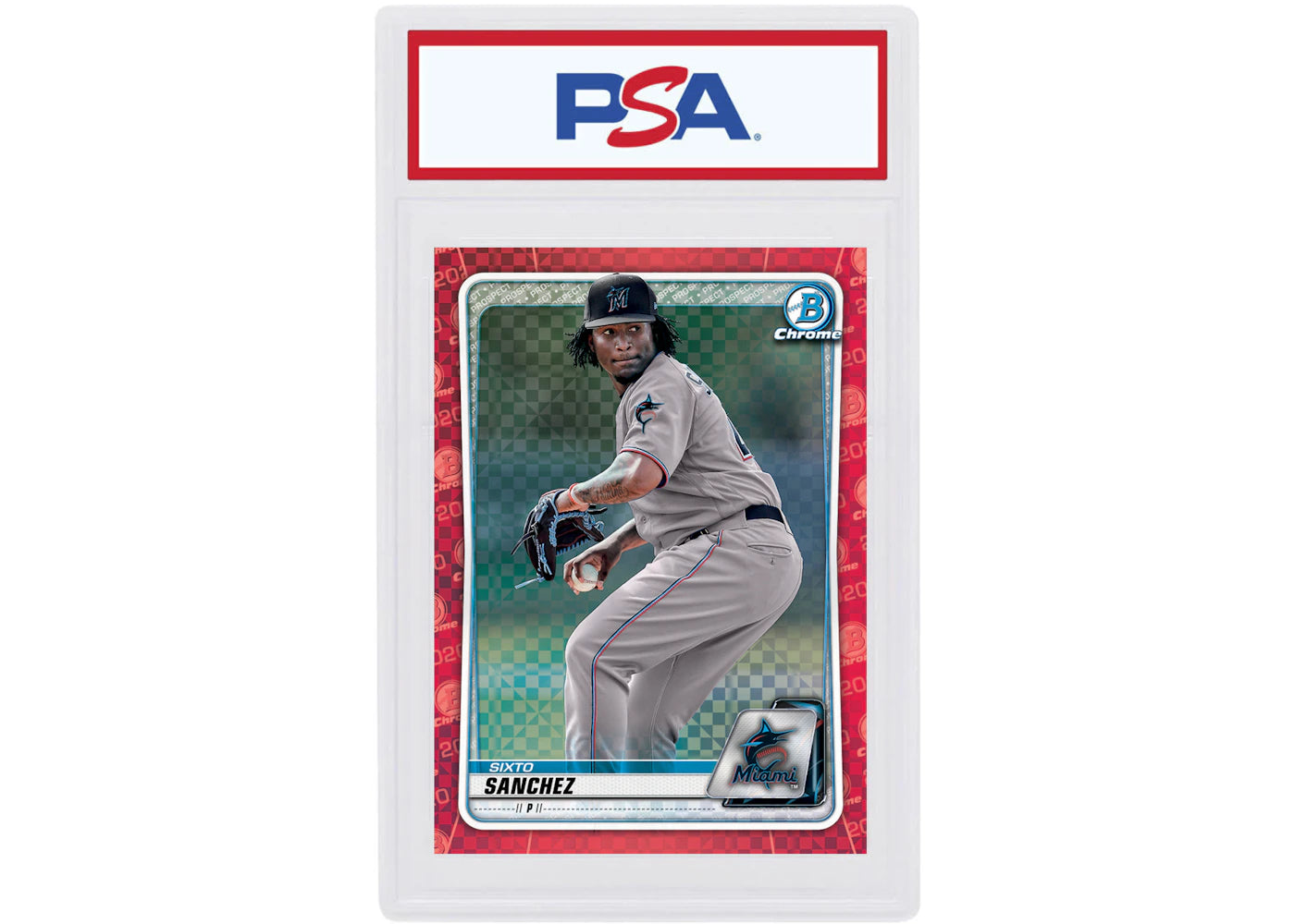 Sixto Sanchez 2020 Bowman Chrome X Red X-Fractor 1/1 #BCP-172 (PSA or BGS Graded)