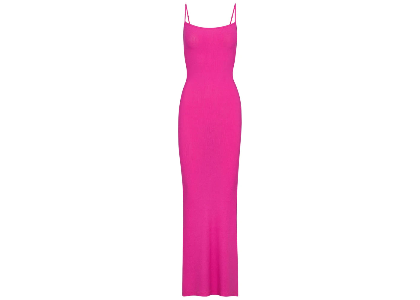 SKIMS Soft Lounge Long Slip Dress Hot Pink
