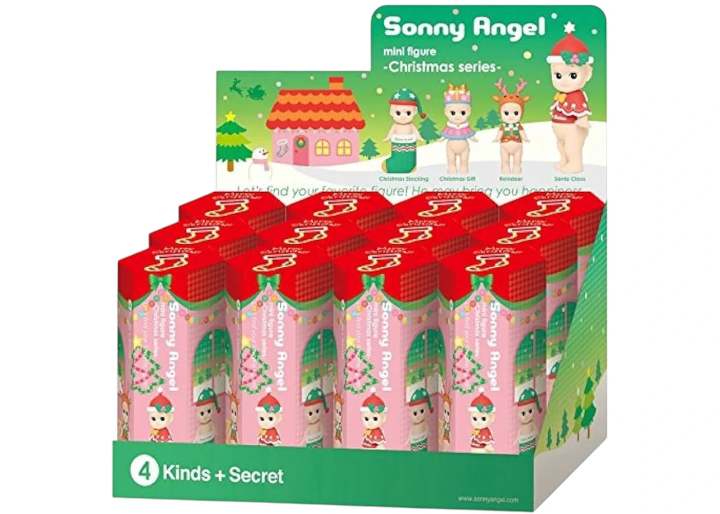 Sonny Angel Christmas Series 2016 Sealed Case (12 Blind Box)