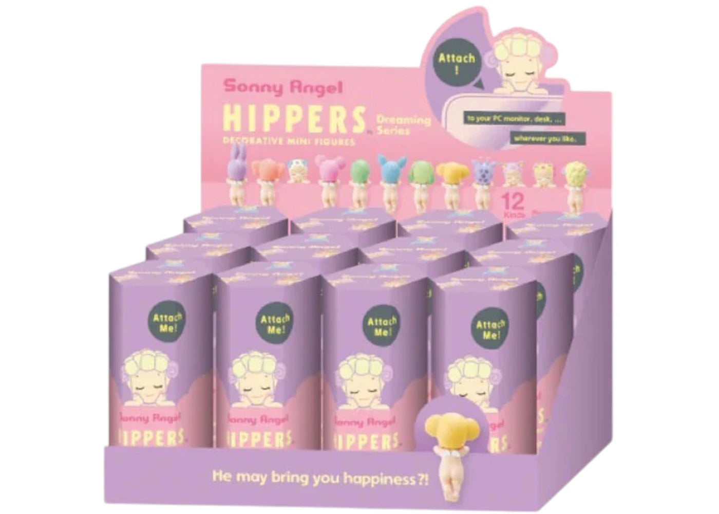 Sonny Angel Hippers Decorative Dreaming Series Sealed Case (12 Blind Box)