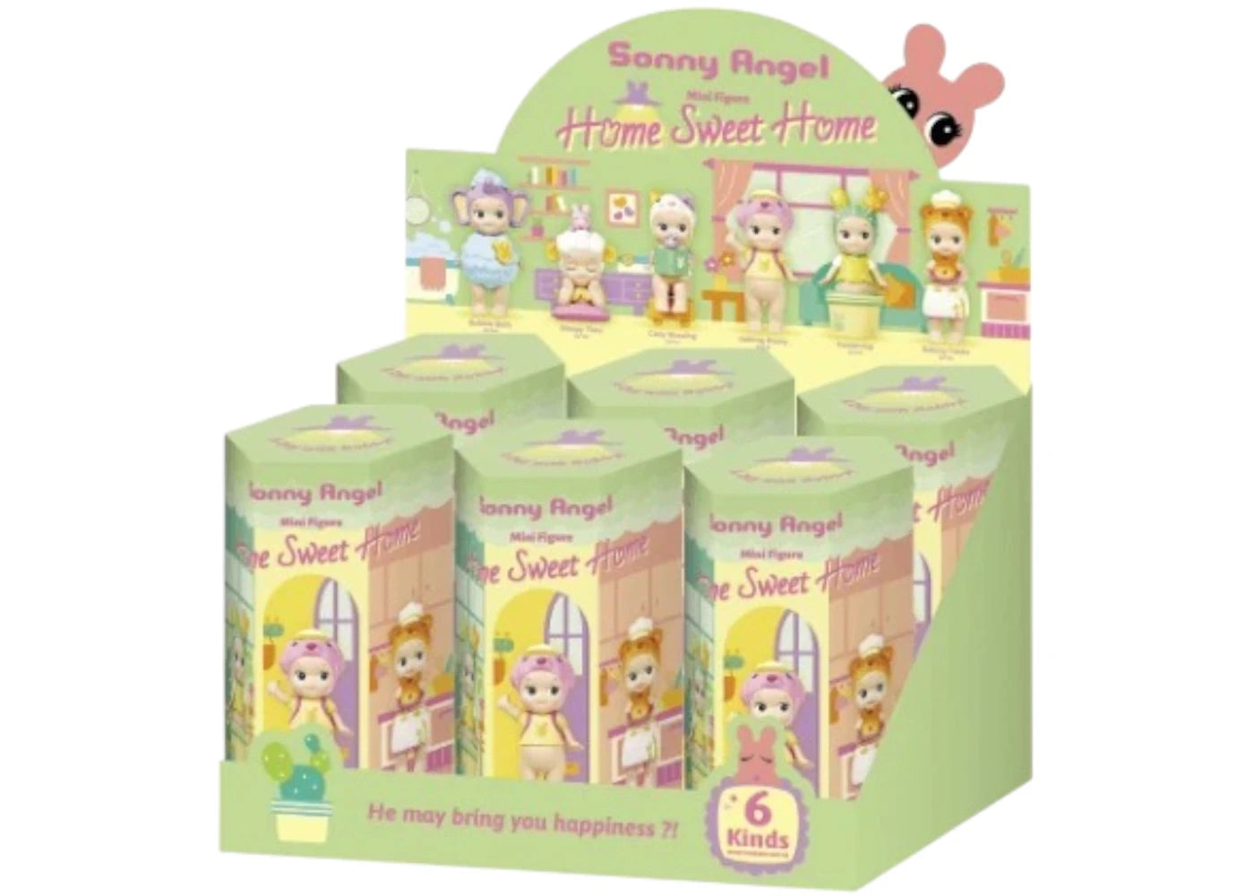 Sonny Angel Home Sweet Home Series Sealed Case (6 Blind Box)
