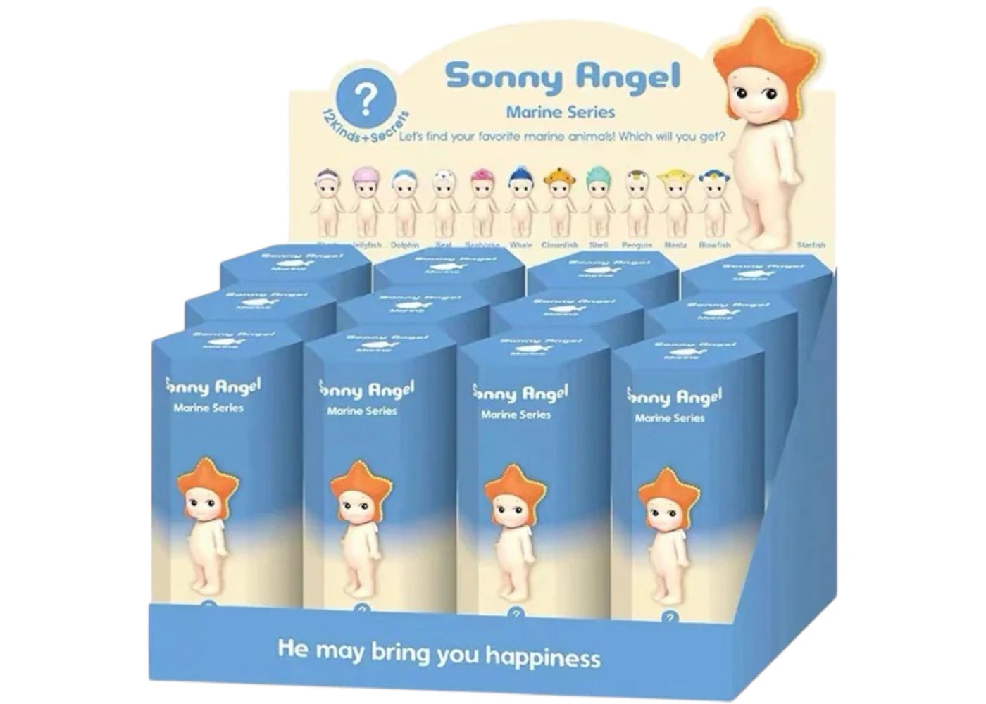 Sonny Angel Marine Series Sealed Case (12 Blind Box)