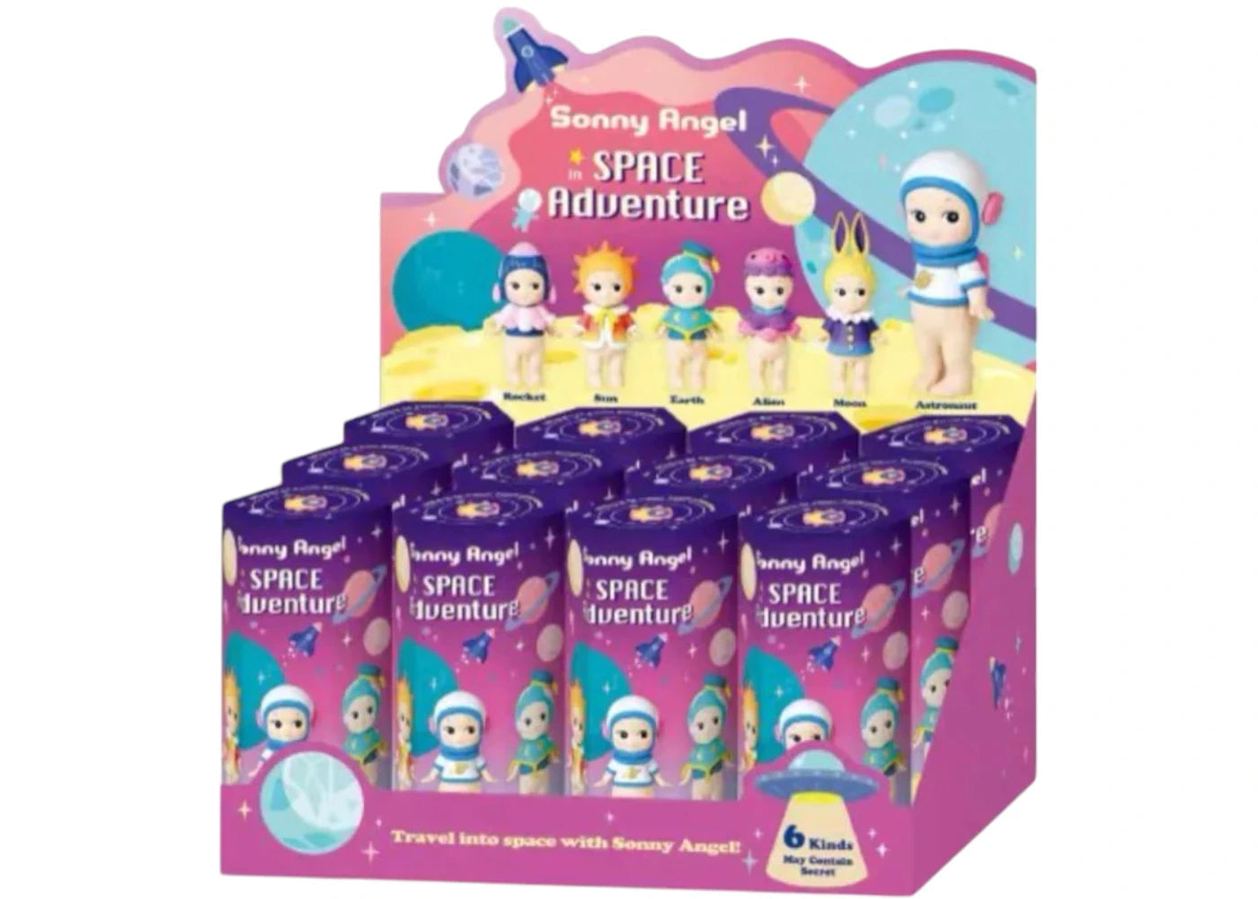 Sonny Angel Space Adventure Series Sealed Case (12 Blind Box)