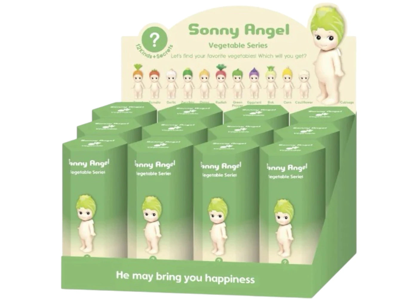 Sonny Angel Vegetable Series Sealed Case (12 Blind Box)
