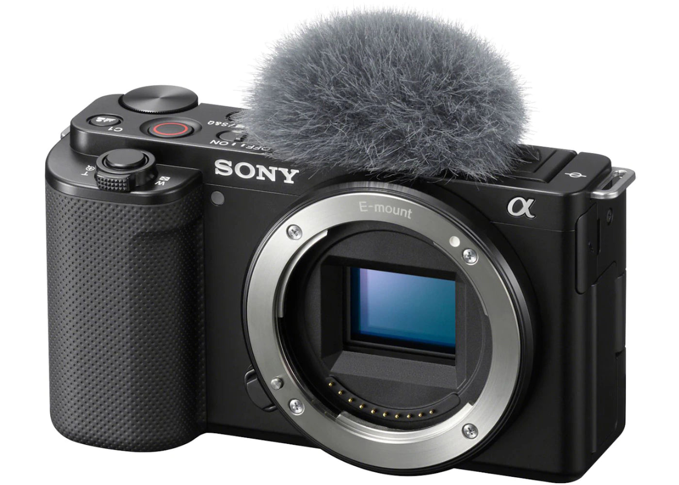 Sony Alpha ZV-E10 Mirrorless Vlog Camera (Body Only) ILCZVE10/B Black