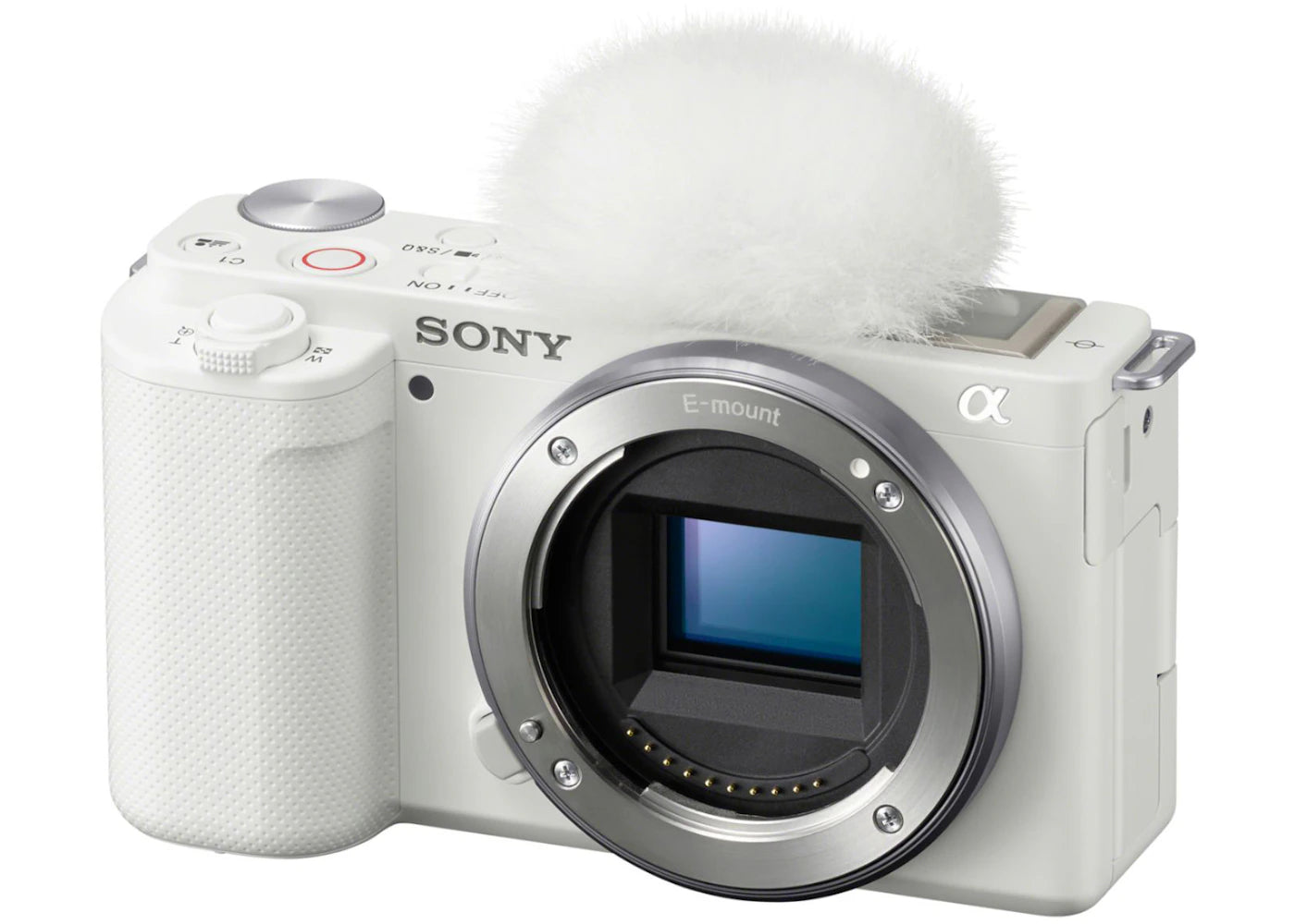 Sony Alpha ZV-E10 Mirrorless Vlog Camera (Body Only) ILCZVE10/W White