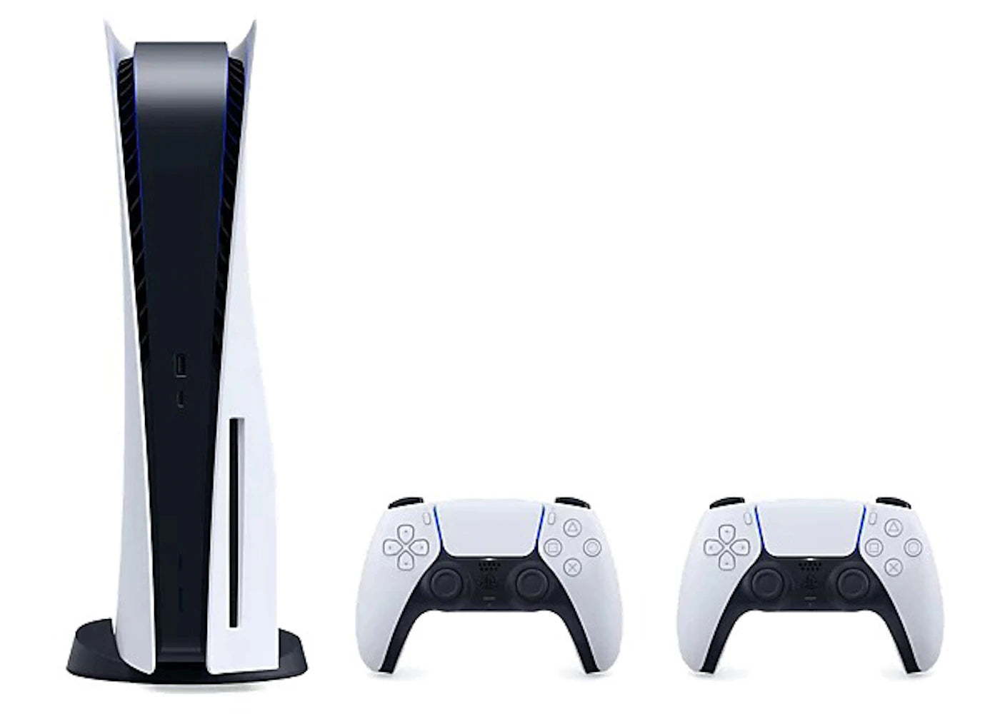 Sony PlayStation 5 PS5 Blu-ray Edition Console with Two Controllers (EU Plug)