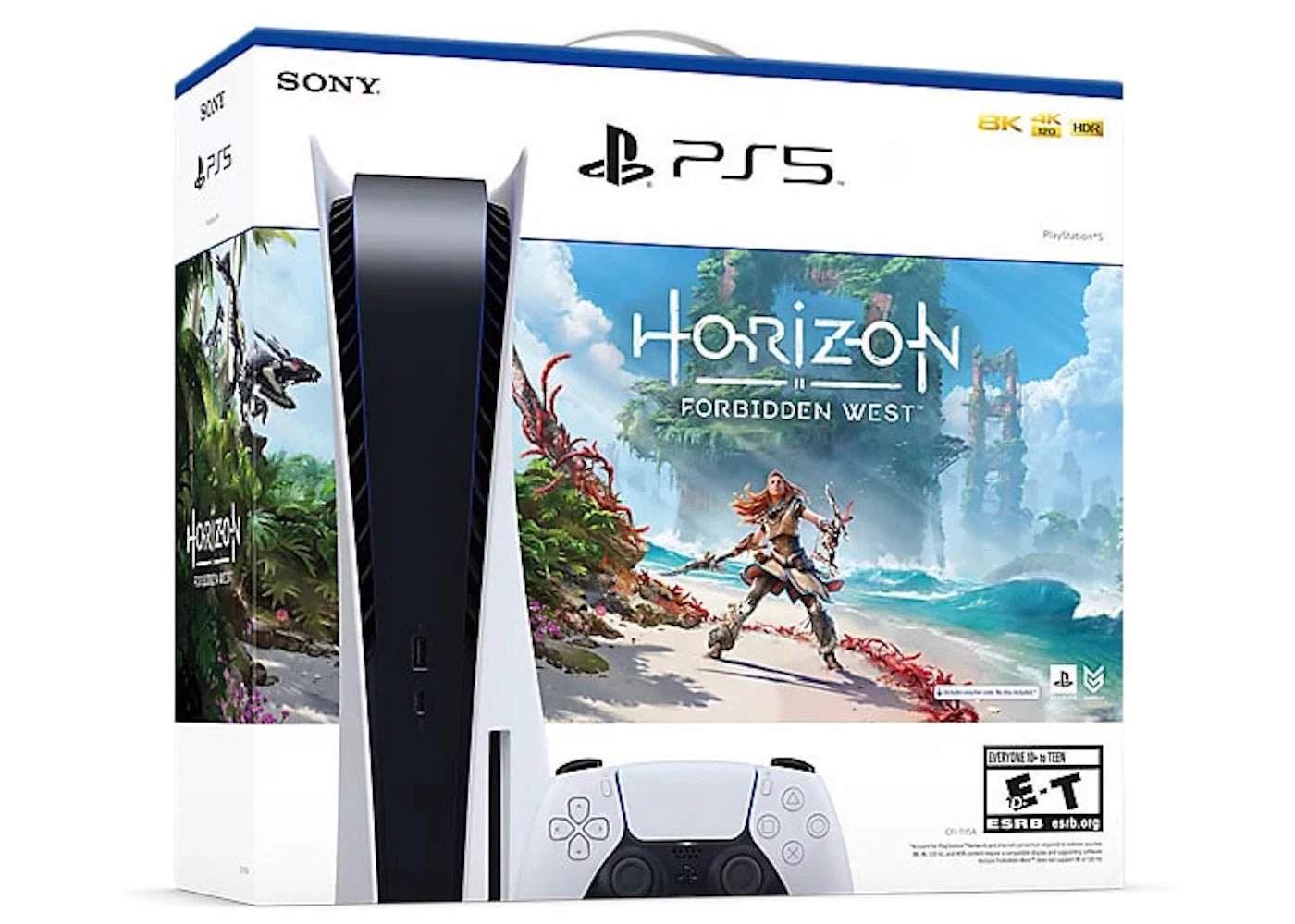 Sony PlayStation 5 PS5 Blu-ray Horizon Forbidden West Console Bundle (EU Plug) 19419297