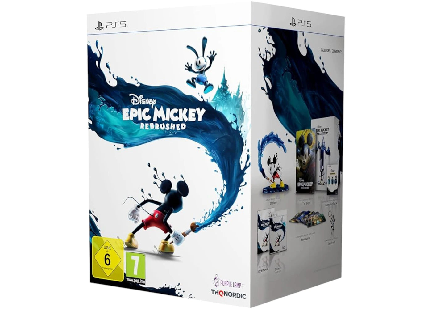 Sony PlayStation 5 PS5 Disney Epic Mickey Rebrushed Collector's Edition 6577908
