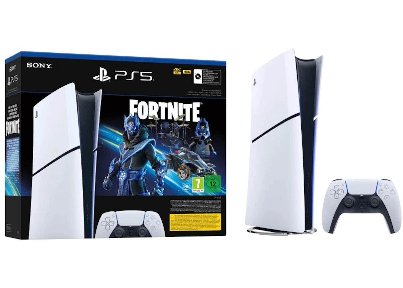 Sony PlayStation 5 PS5 Slim Digital Fortnite Cobalt Star Console (US Plug) 1000045171