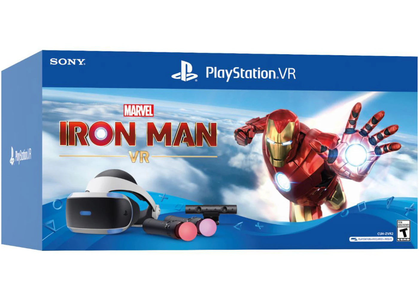 Sony PlayStation Interactive Entertainment Marvel's Iron Man Digital Game Voucher VR Headset Bundle