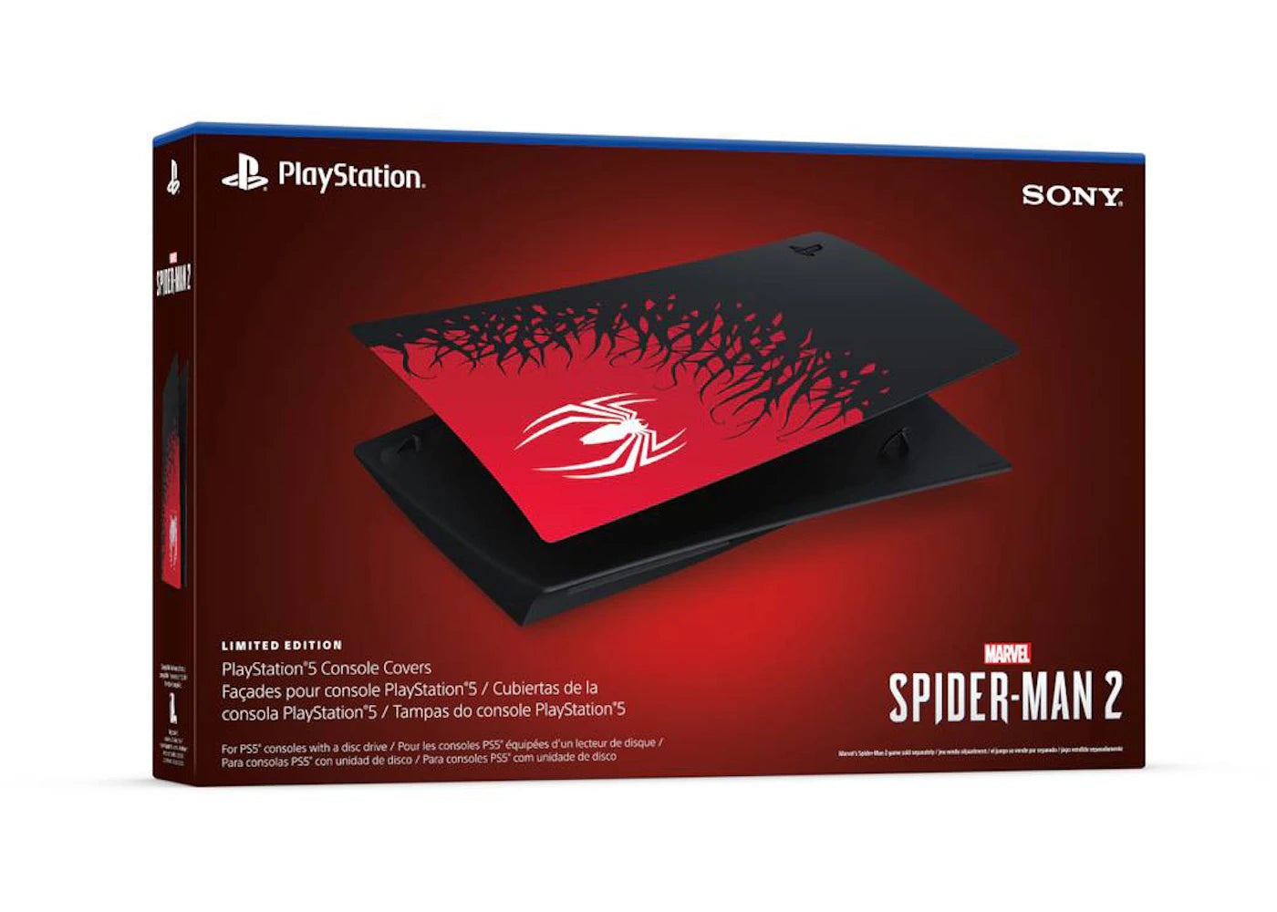 Sony PlayStation PS5 Digital Edition Marvel Spider-Man 2 Cover