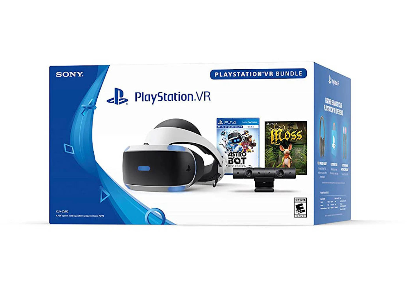 Sony PlayStation Astro Bot Rescue Mission & Moss VR Headset Bundle 3003256-CR