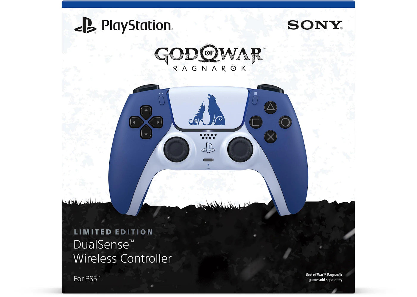 Sony Playstation PS5 DualSense Wireless Controller God of War Ragnarök Limited Edition