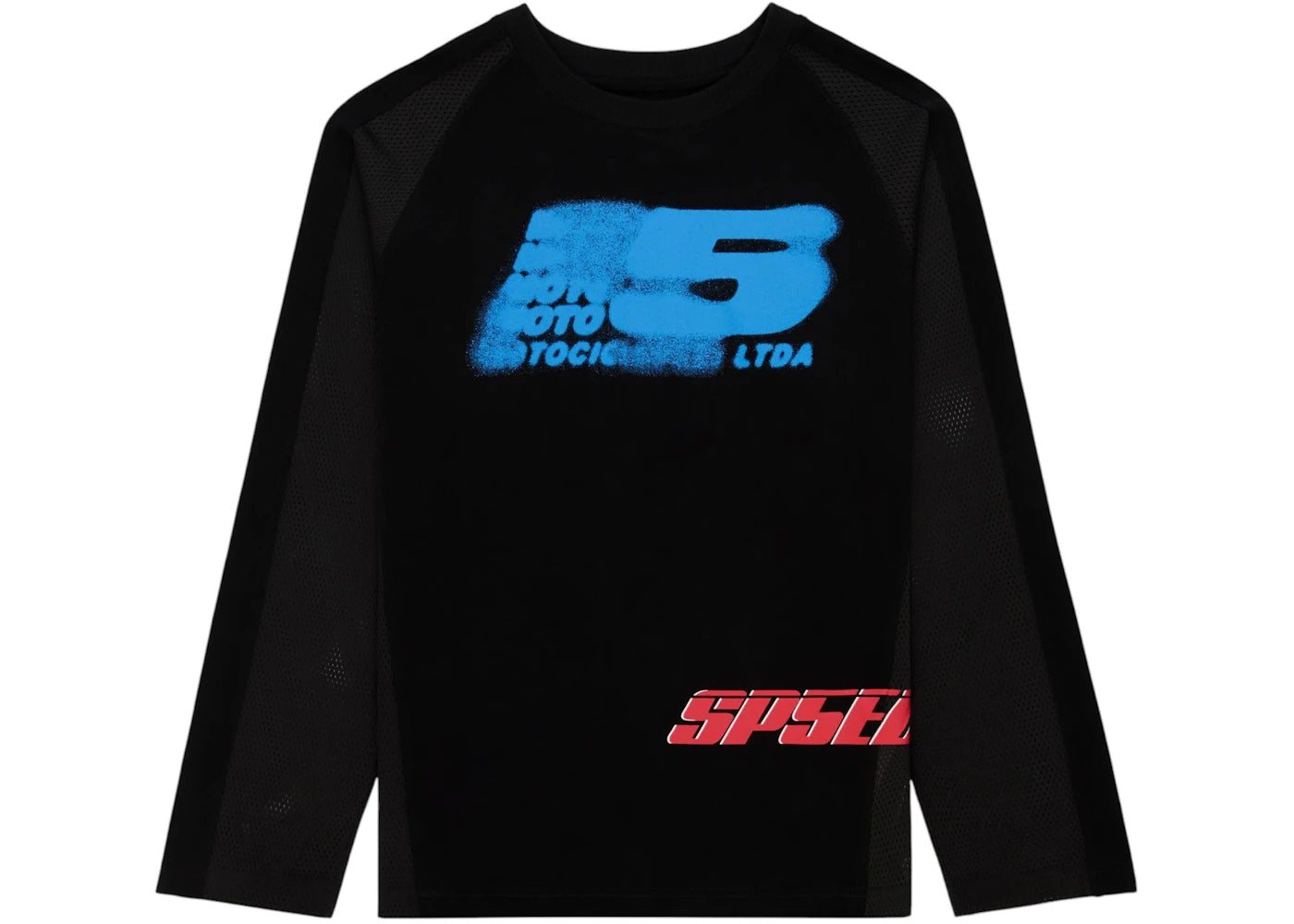 Sp5der 555Peed Mesh Longsleeve Black