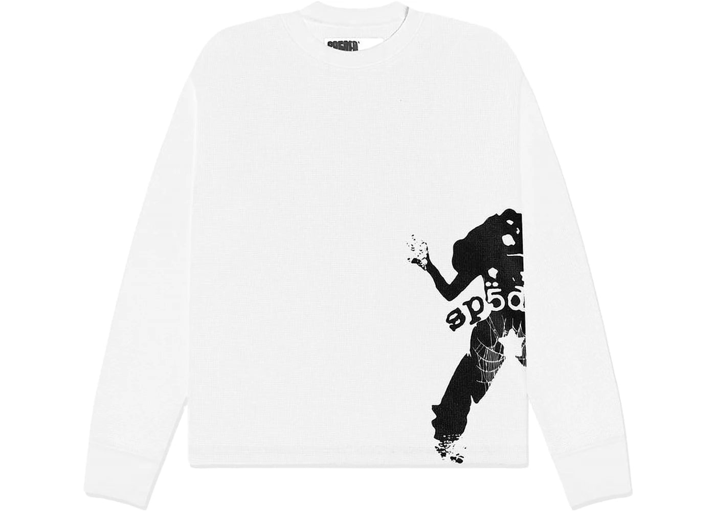 Sp5der 5EX Girl Thermal L/S Shirt White