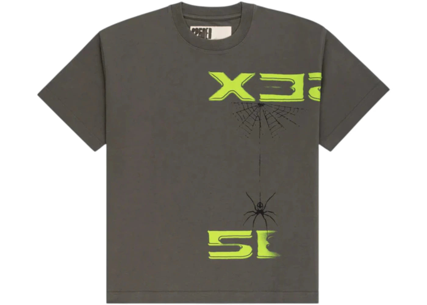 Sp5der 5EX Heavyweight Tee Slate Grey