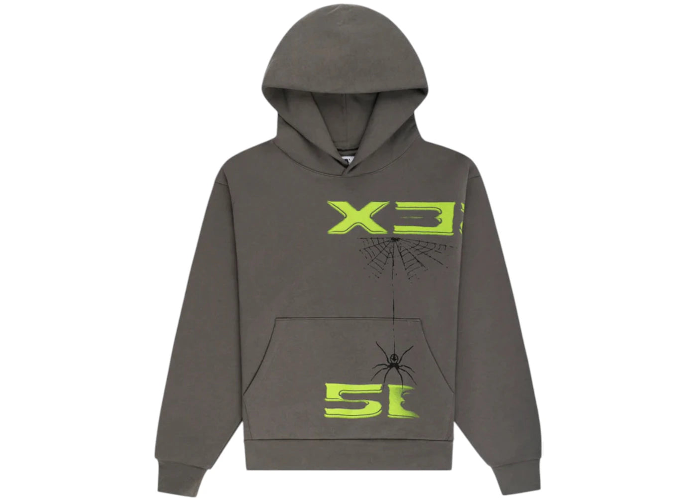 Sp5der 5EX Hoodie Slate Grey