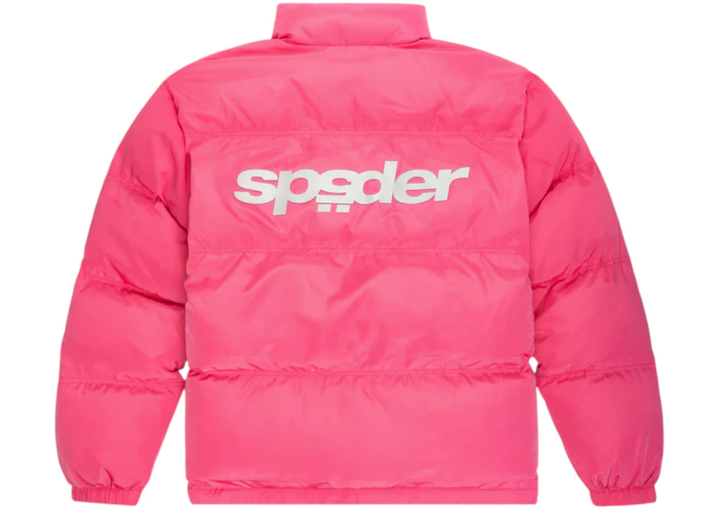 Sp5der 5Star Puffer Jacket Pink