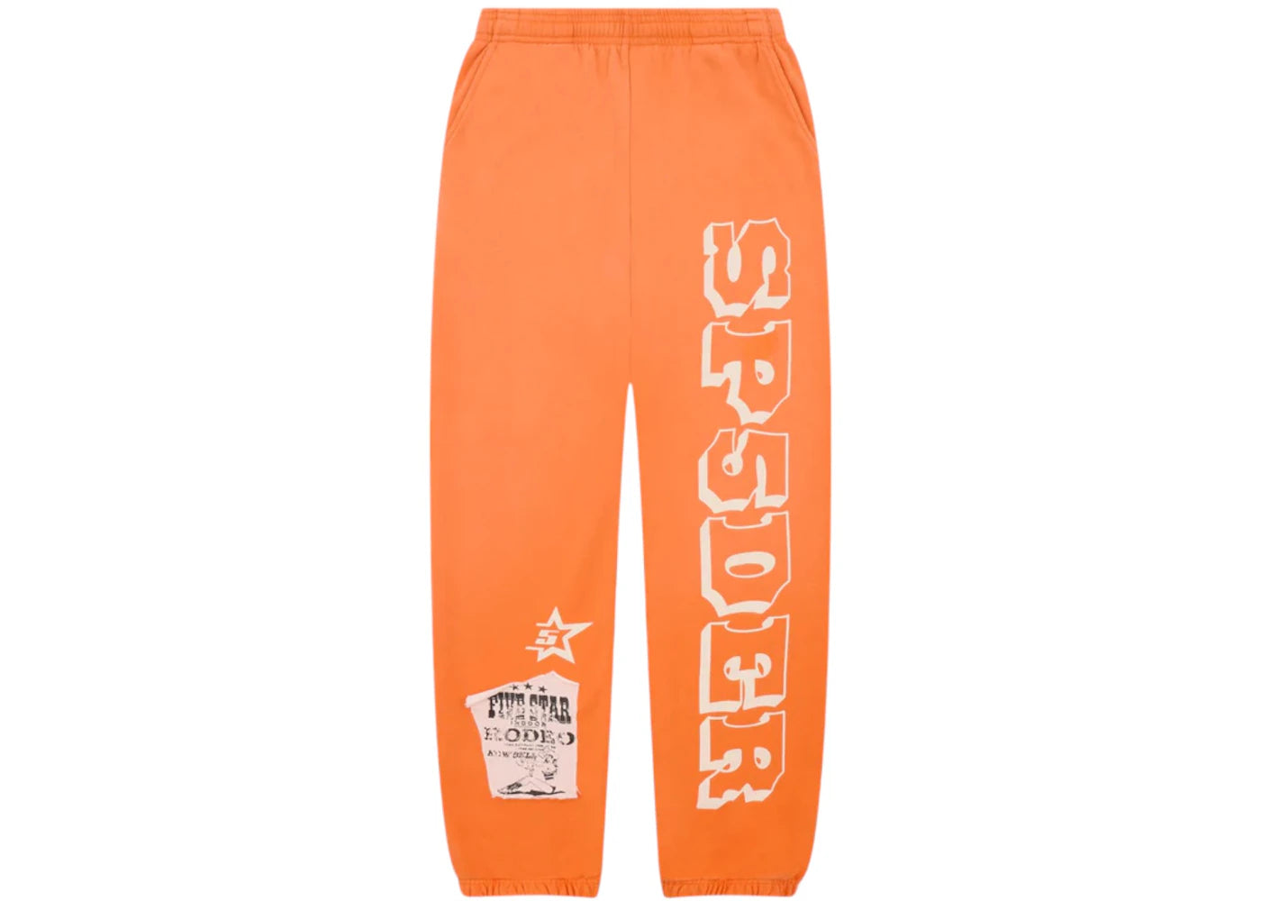 Sp5der 5Star Rodeo Sweatpant Orange