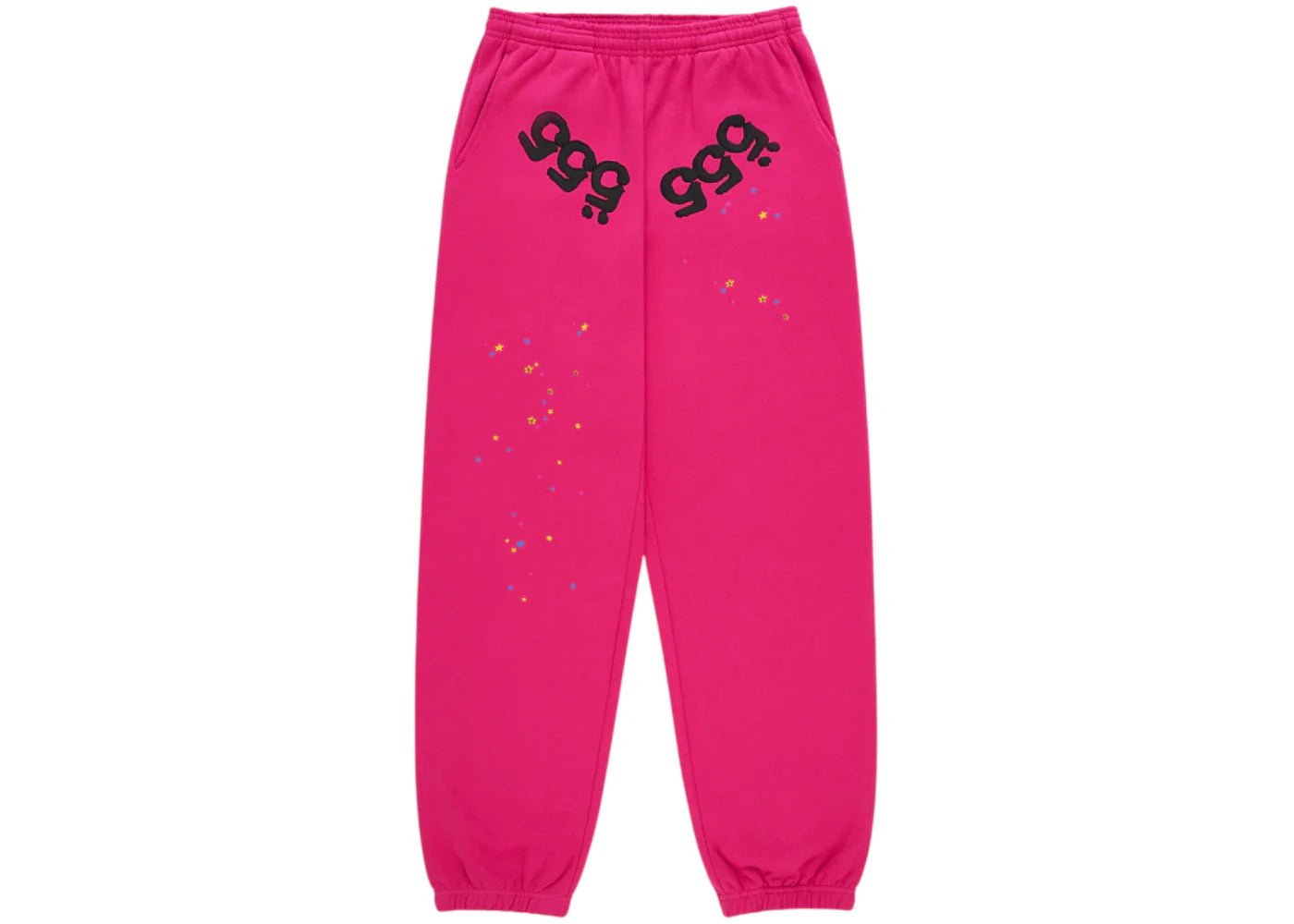 Sp5der Angel Number Sweatpant Pink