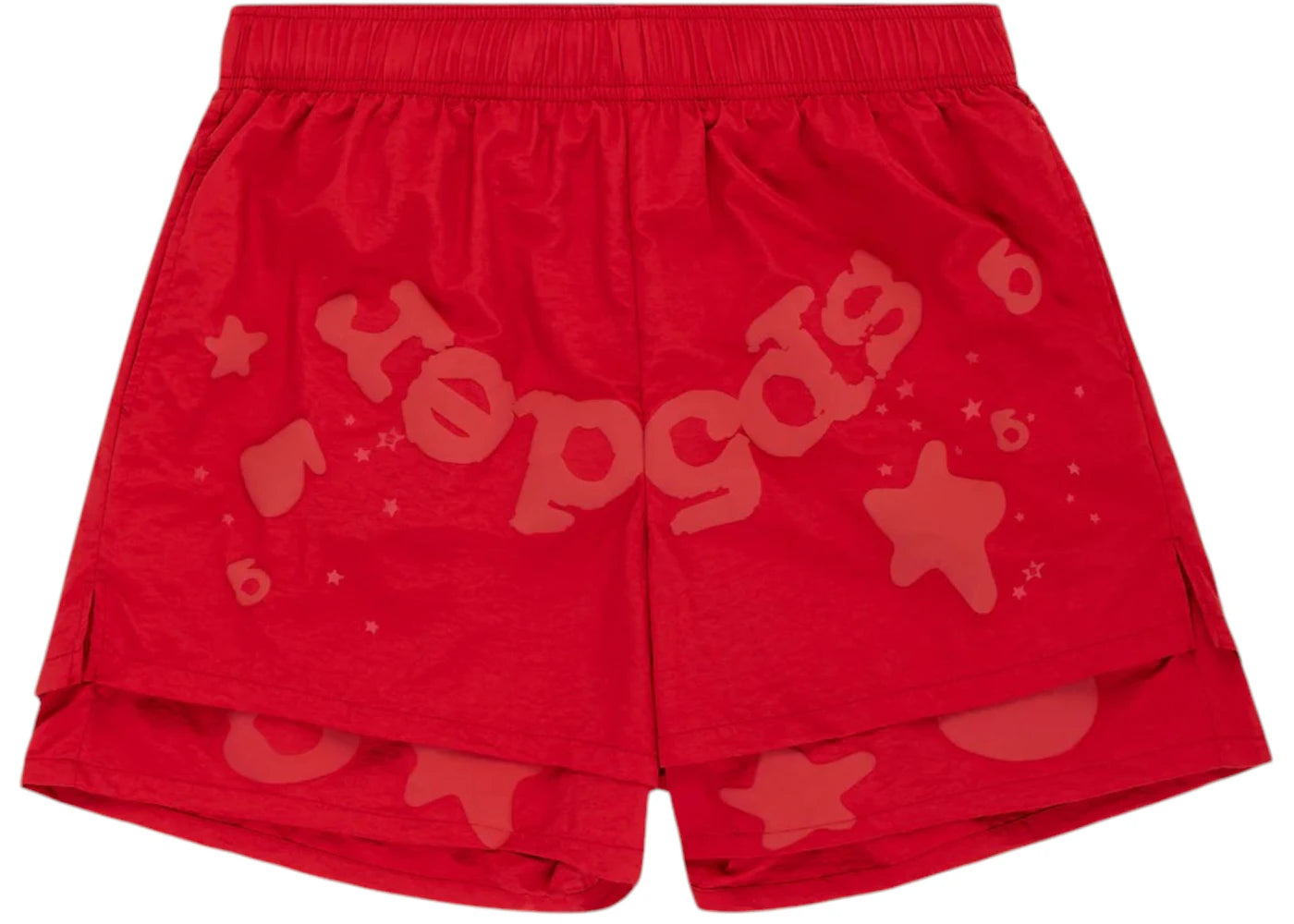 Sp5der Beluga Double Layer Short Red