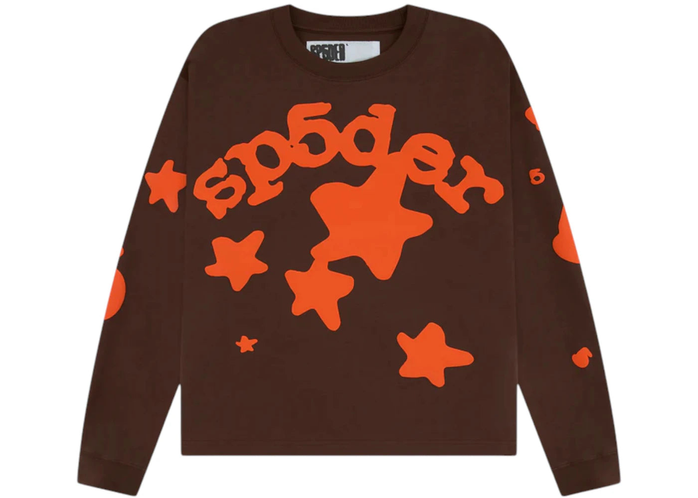 Sp5der Beluga L/S HW Tee Brown