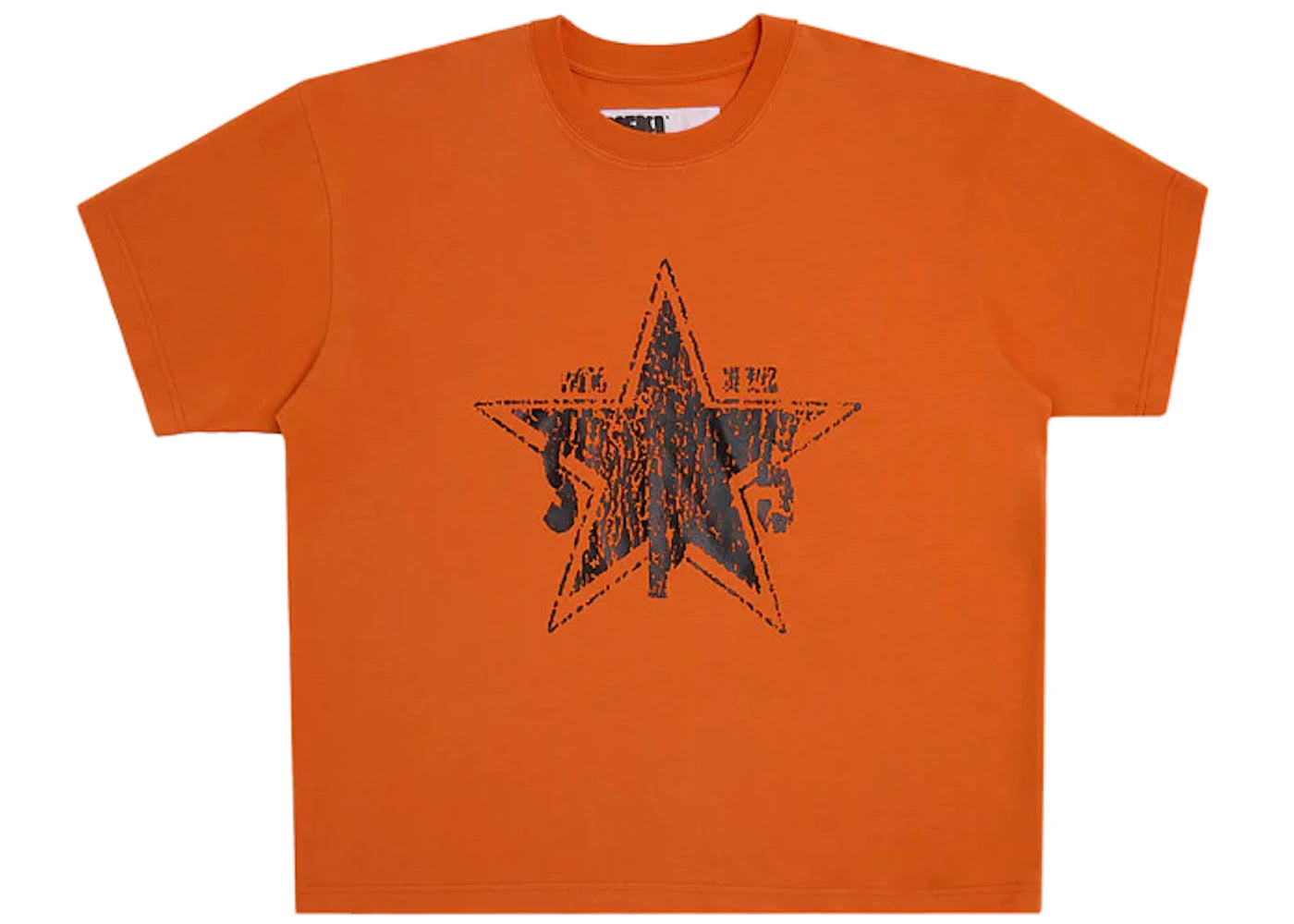 Sp5der Big Star Tee Red/Orange