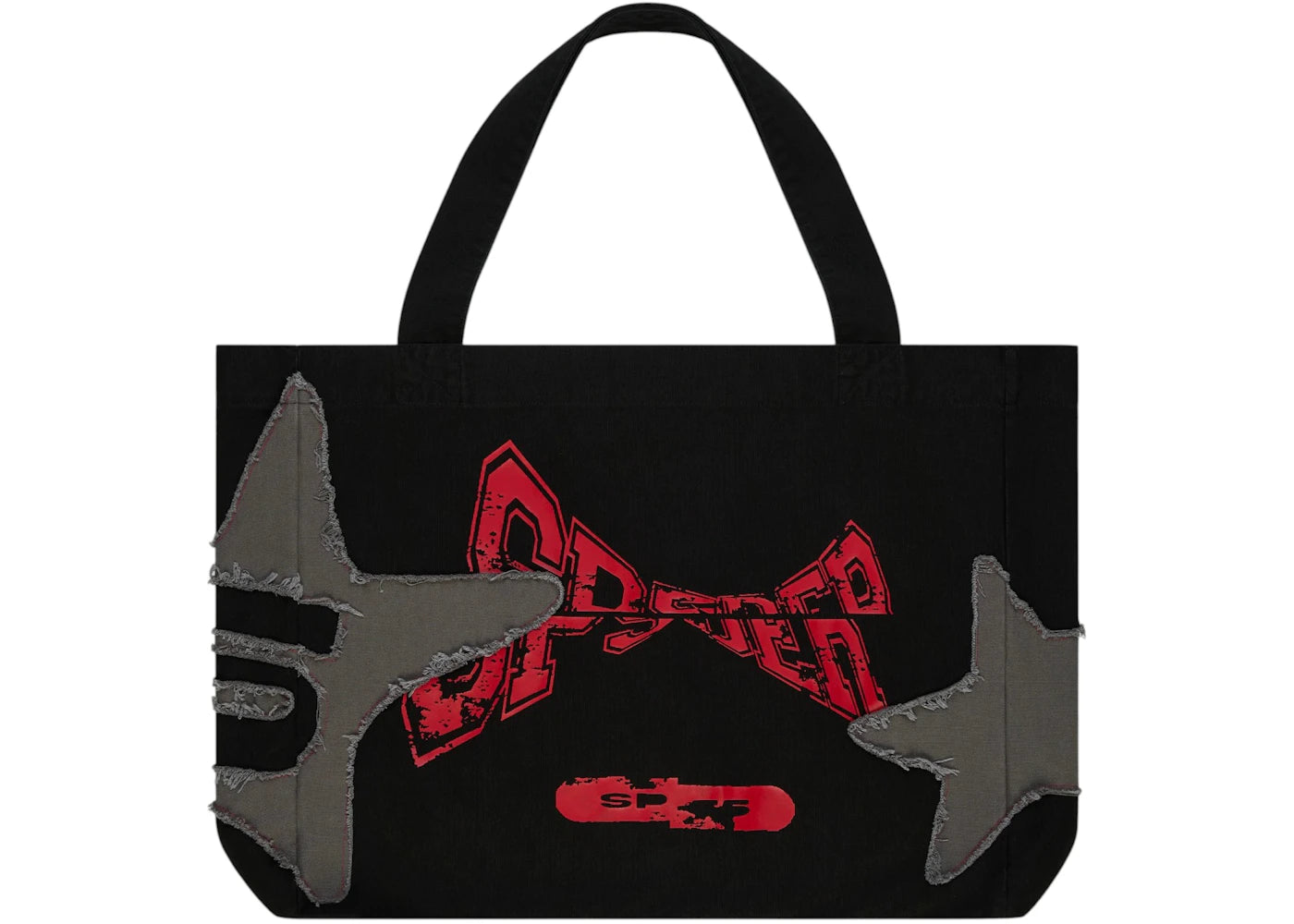 Sp5der Big Star Tote Black