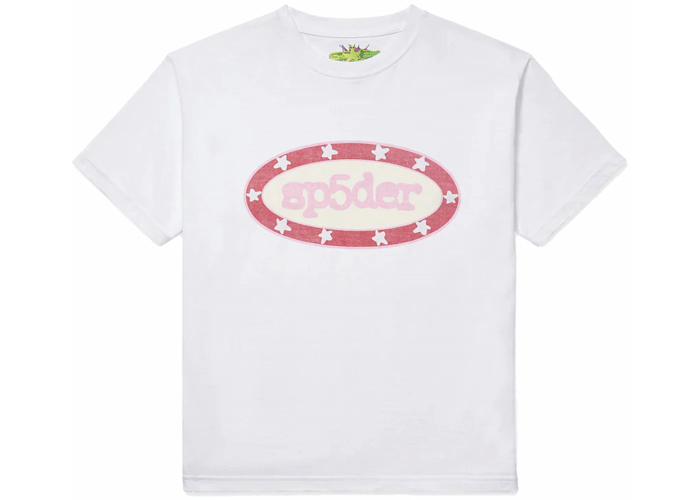 Sp5der Buckle Tee White