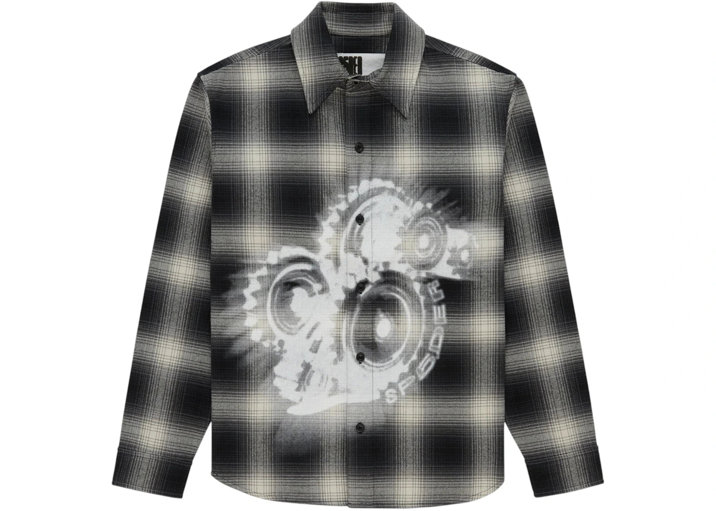 Sp5der Burnout Flannel Grey