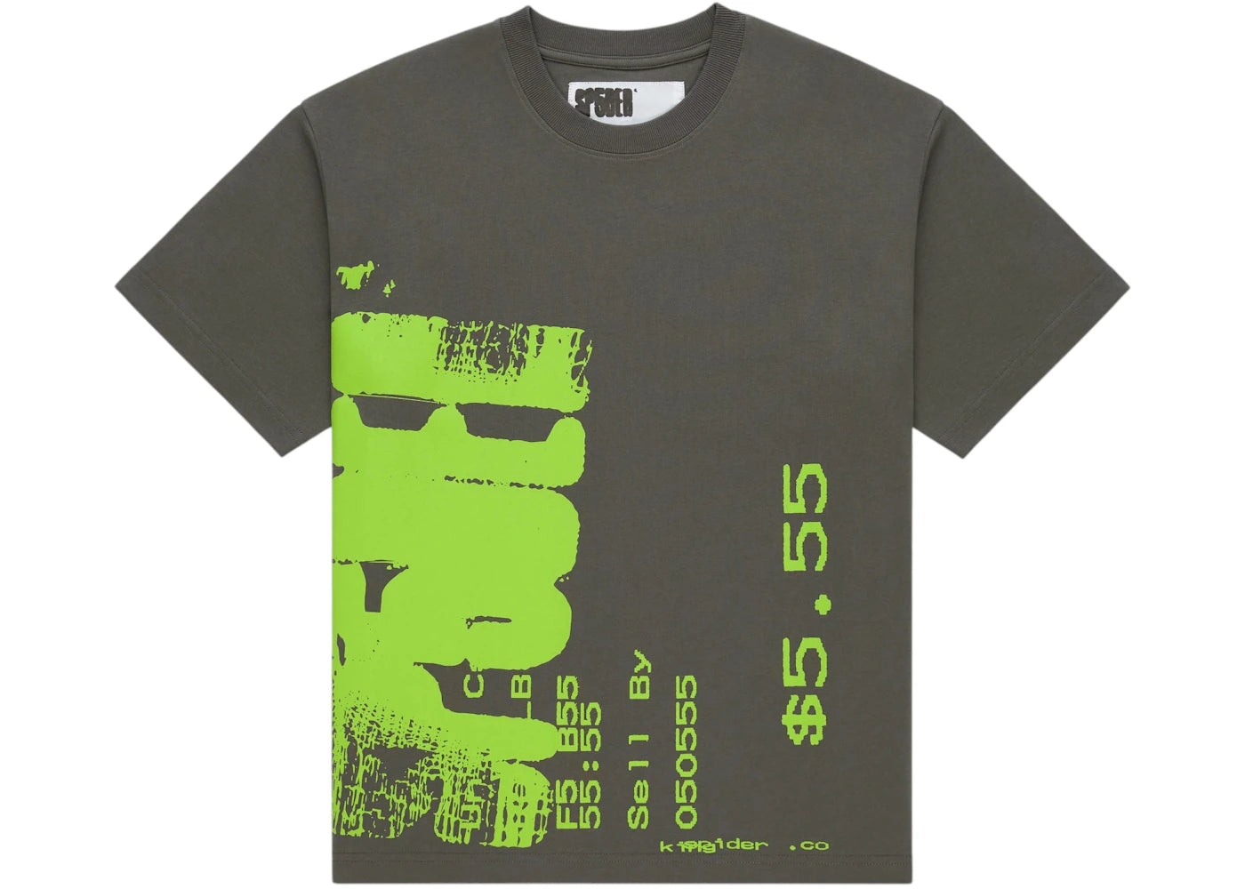 Sp5der Commerce Tee Slate