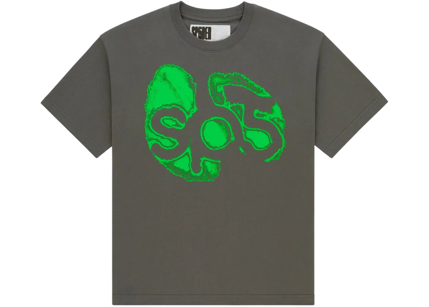 Sp5der Fingerprint Tee Charcoal
