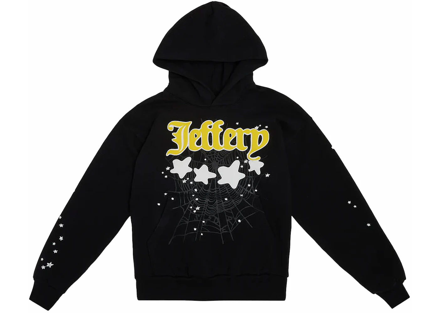 Sp5der Jeffery Hoodie Black