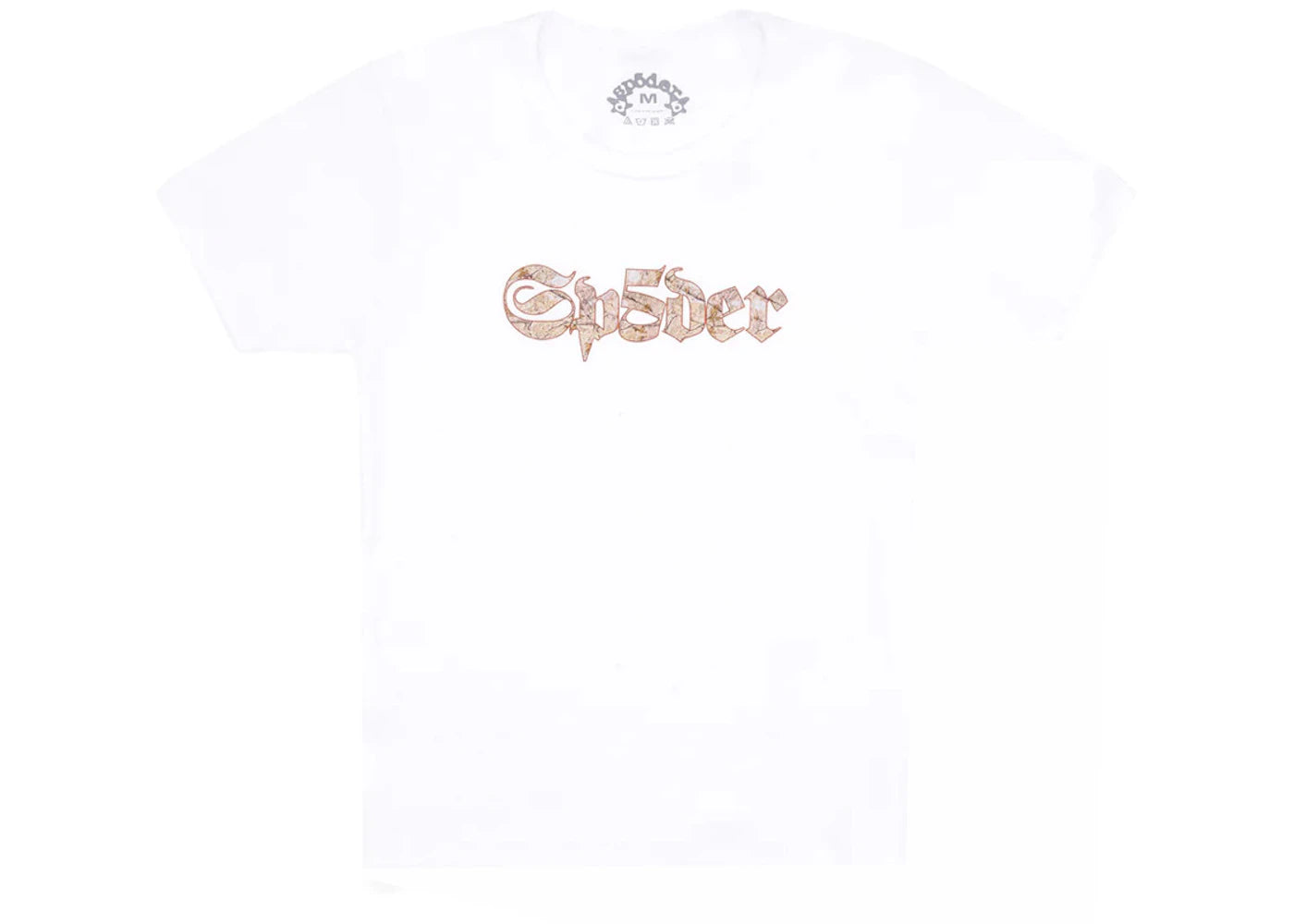 Sp5der Juan V2 Baby Tee White